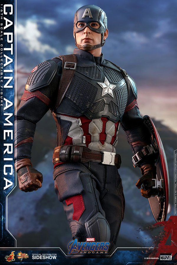 Marvel: Avengers Endgame - Captain America 1:6 Scale Figur Hot Toys