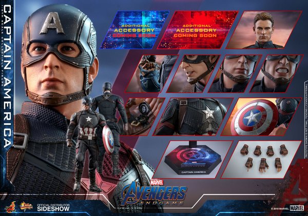 Marvel: Avengers Endgame - Captain America 1:6 Scale Figur Hot Toys