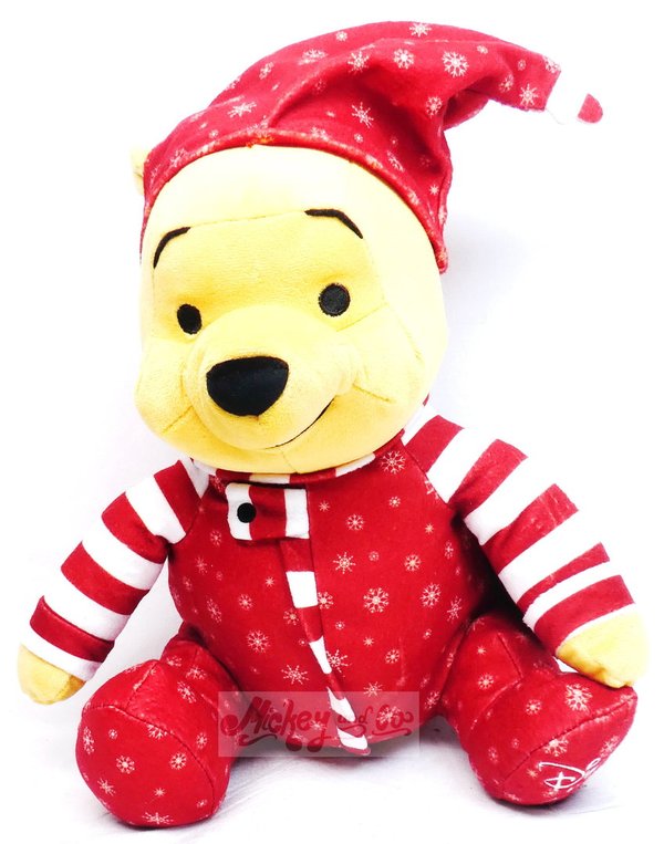 Stofftier Stoff Puppe  Plüschtier Disney Disneyland Winnie Pooh Weihnachten