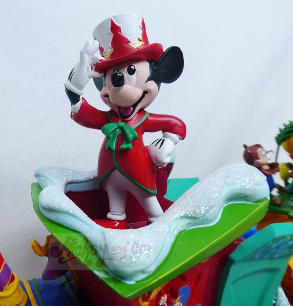 Disneyland Paris Disney Figur Mickey`s Weihnachtsparadenzug Holiday Express