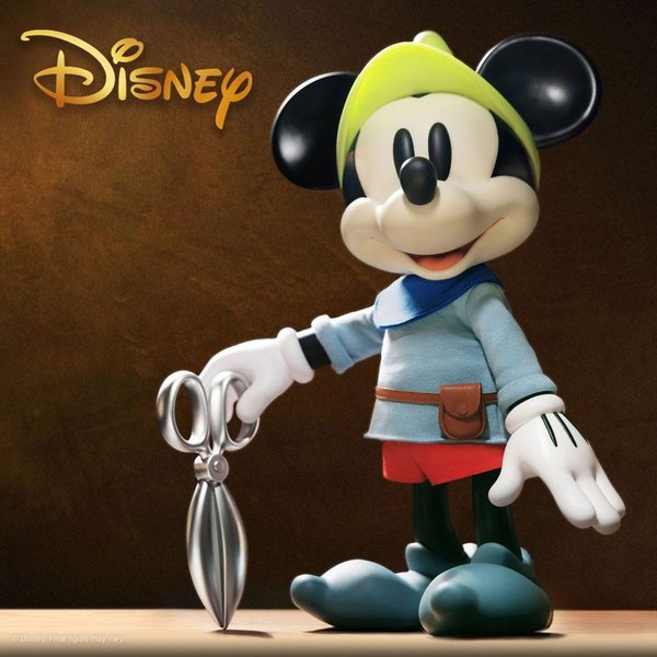 Disney Supersize Vinyl Figur Brave Little Tailor Mickey Mouse 40 cm Super7
