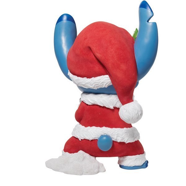 Disney Enesco Showcase Couture de Force: 6010734 Santa Stitch Statemant large figure Santa Claus