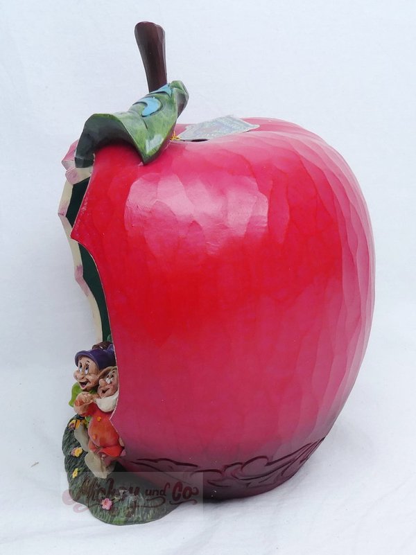 Disney Enesco Jim Shore Traditions : Scène de pomme blanche-neige 6010881