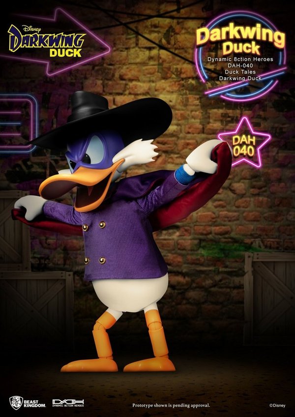 Disney: DuckTales - Darkwing Duck 1:9 Scale Figur Beast Kingdom