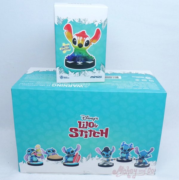 Disney Beast Kingdom Lilo & Stitch Mini Egg Attack Figuren 8 cm Sortiment Stitch Series Set