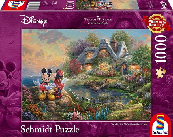 Disney Puzzle Schmidt Thomas Kinkade 1000 Teile :59369 Mickey & Minnie