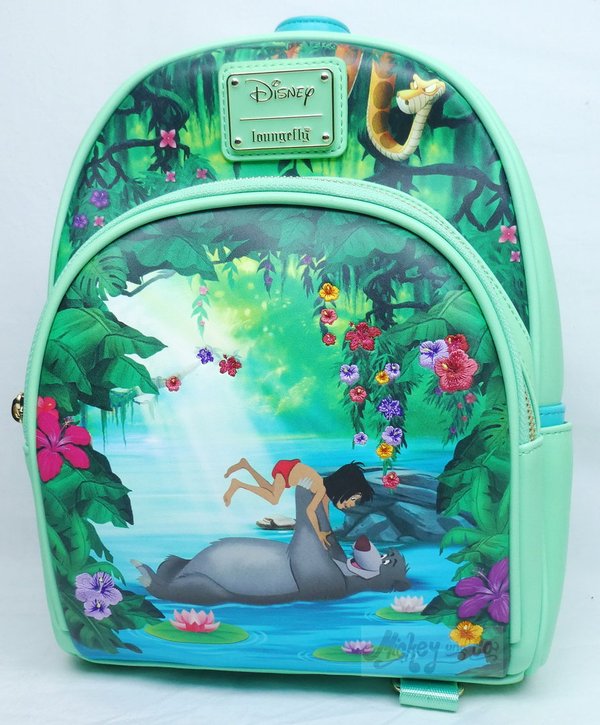 Disney Loungefly Rucksack Daypack WDBK2204 Jungle Book Bare Necessities Dschungelbuch