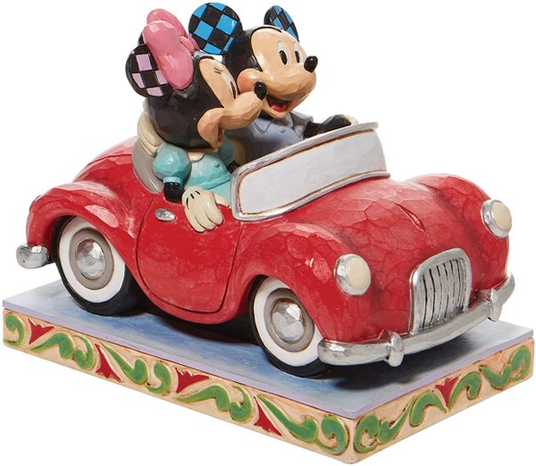 Disney Enesco Jim Shore Traditions: 6010110 Mickey & Minnie cruisung