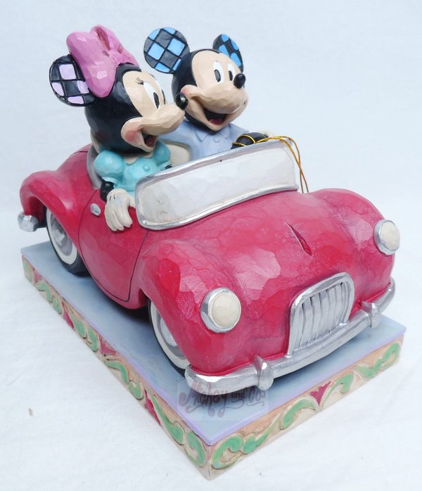 Disney Enesco Jim Shore Traditions: 6010110 Mickey & Minnie cruisung