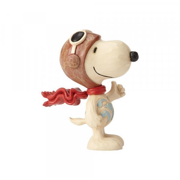 Enesco Tradtions by Jim Shore Peanuts : Snoopy Flying Ace Mini Figur  6001295