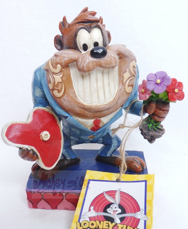 Enesco Traditions by Jim Shore Looney Toones : Date night with Taz (Taz Figurine)  4055773