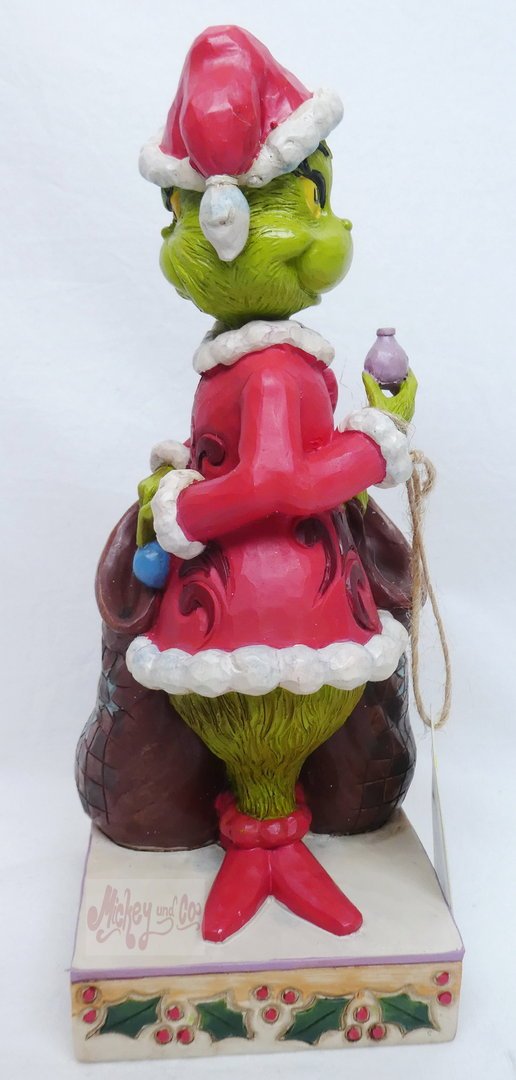 Enesco Tradtions Grinch by Jim Shore : Naughty/Nice Grinch Figurine 6008891