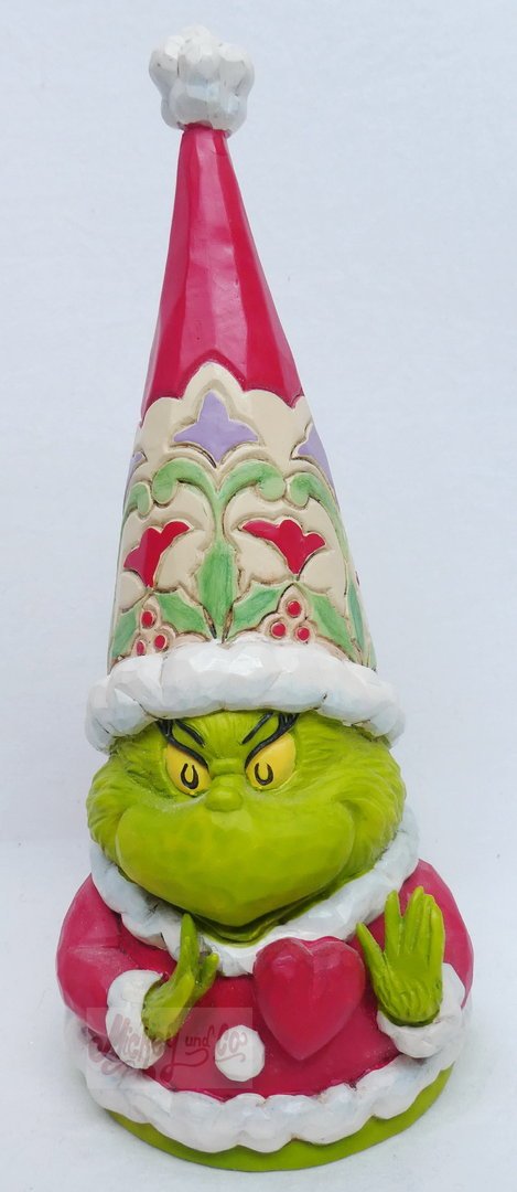 Enesco Tradtions Grinch by Jim Shore : Grinch Gnome, Heart 6009200