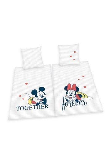 Disney Herding Bettwäsche ; Mickey & Minnie together