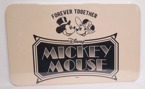 Disney Gedalabels Frühstücksbrettchen Mickeye Mouse glitzer