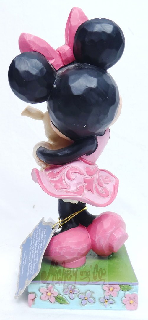 Disney Enesco Traditions Jim Shore ; 6011918 Minnie Mouse im Frühling