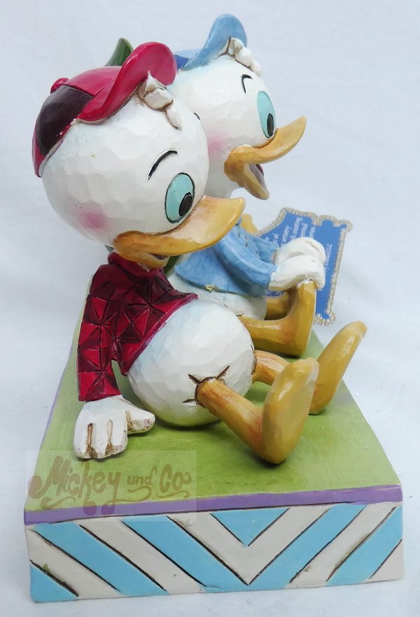 Disney Enesco Traditions Jim Shore ; 6011933 Tick, Trick &amp; Track 35th Anniversary Duck Tales