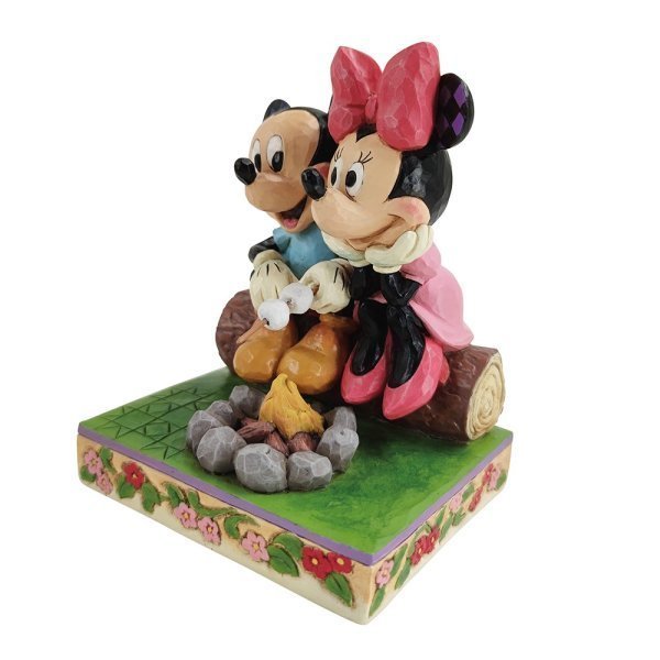 Disney Enesco Traditions Jim Shore ; 6011938 Mickey + Minnie am Lagerfeuer