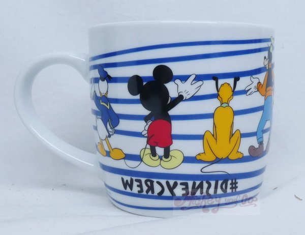 Disney Geda MUG Kaffeetasse Tasse Pott : Mickey und Familie