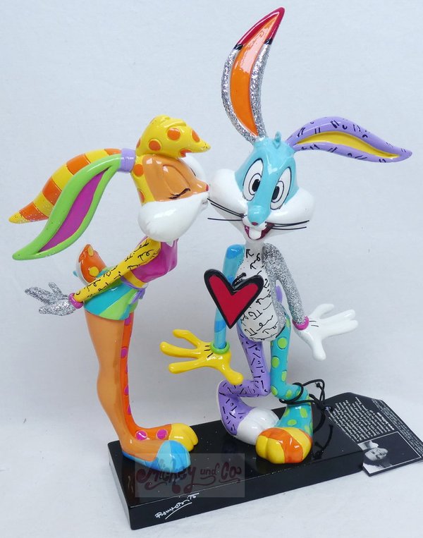 Enesco Looney Tunes : 4058185 Lola küsst Bugs Bunny