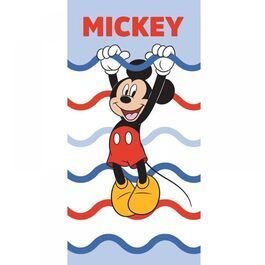 Disney Haushalt Strandtuch Badelaken Handtuch Towel Aymax : Mickey Mouse Wellen