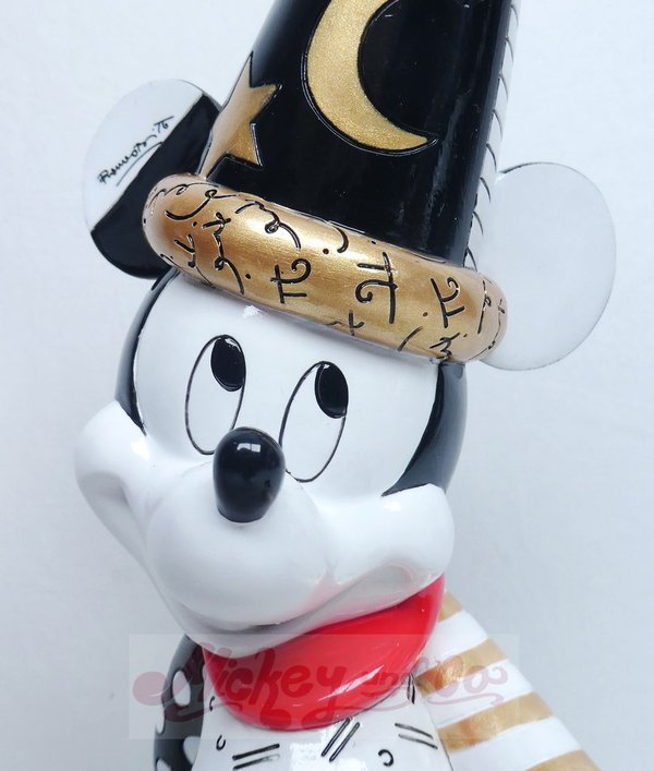 Disney Enesco Romero Britto Figur : 6010308 Midas Sorcerer Mickey Mouse Figur
