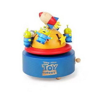Disney Wood Toys Spieluhr aus Holz : 1061110 Alien Music Box