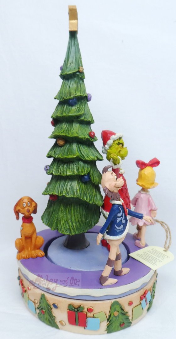 enesco Tradtions Grinch by Jim Shore : Rotated mit Weihnachtsbaum 6008885