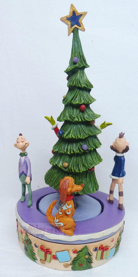 enesco Tradtions Grinch by Jim Shore : Rotated mit Weihnachtsbaum 6008885