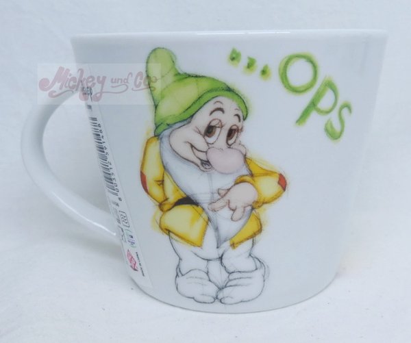 Disney Home MUG Kaffeetasse Tasse Pott Schneewittchen und die 7 Zwerge Sketch 270cl : Pimpel