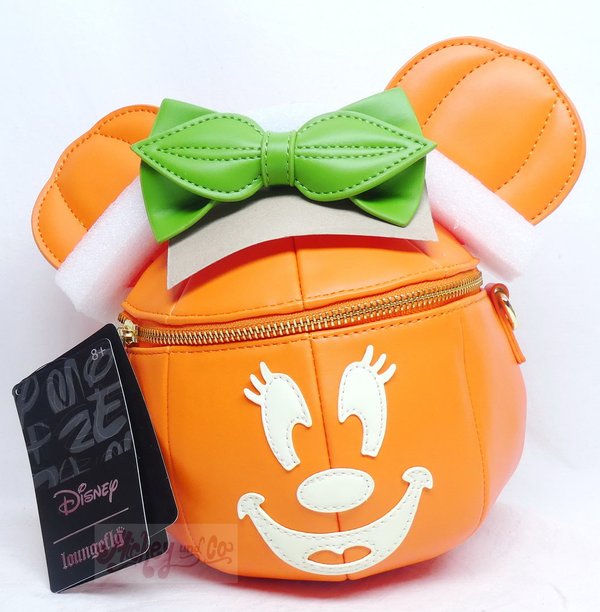 Disney by Loungefly Umhängetasche Tasche Cross Body Bag Minnie Pumpkin
