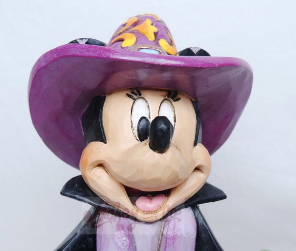 Disney Enesco Traditions Figurine Jim Shore : Mickey et Minnie Boo Pumpkins 601302 BOO