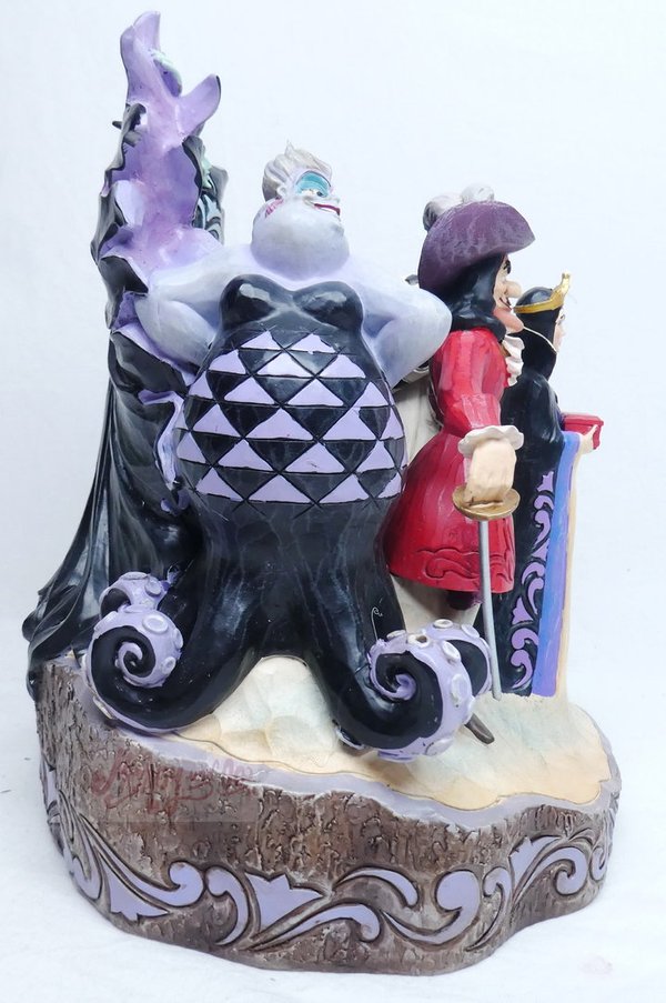 Disney Enesco Traditions Jim Shore Figur: Villanis Carved by Heart 6010880