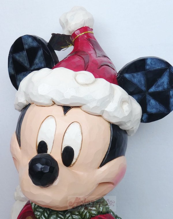 Disney Costco Exclusiv Traditions Jim Shore Weihnachten : Weihnachtsmann Santa Mickey Mouse