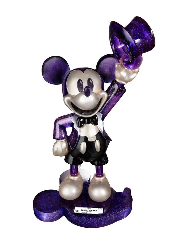 Disney Beast Kingdom Master Craft Statue Mickey Miouse Tuxedo Starry Night Version 100 Jahre