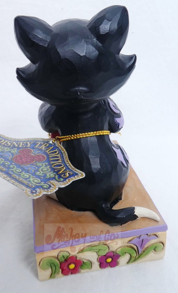 Disney Enesco Traditions Jim Shore Figur : 6013085 Festive Feline Figaro Christmas Weihnachten
