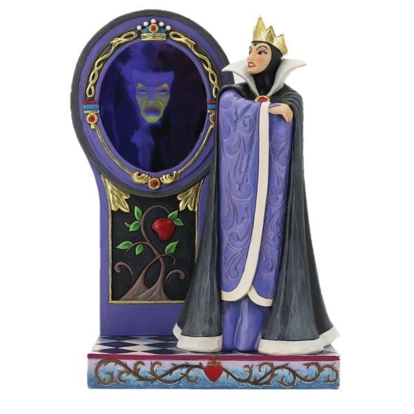 Disney Enesco Traditions Jim Shore Figur : 6013067 Who’s the Fairest One of All  Evil Queen Spiegel