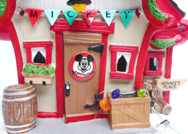 Disney Department 56 Village Christmas Weihnachten : 6010492 Mickey Mouse Clubhaus Village