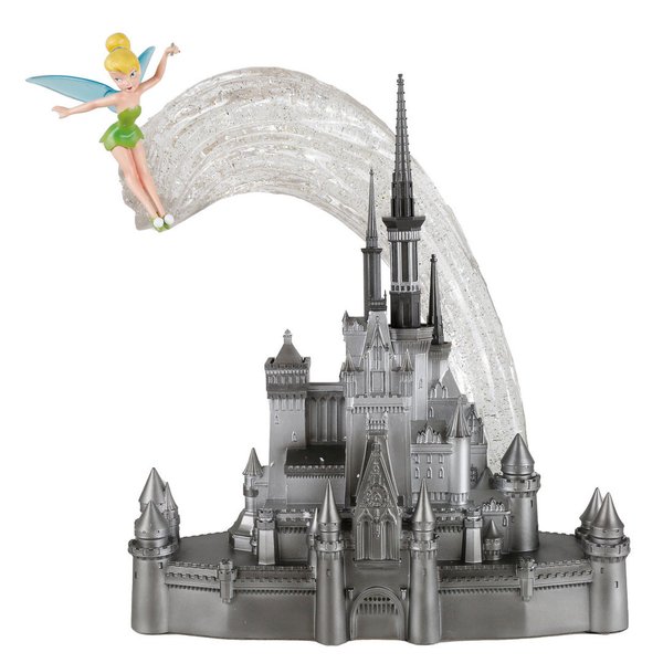 Disney Grand Jester Enesco 100 ans de merveilles : 6012857 Château avec la fée Clochette