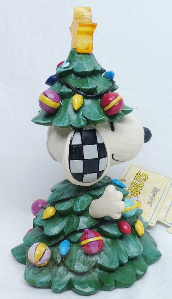 Enesco Peanuts by Jim Shore : 6013042 Snoopy Dressed as a Tree