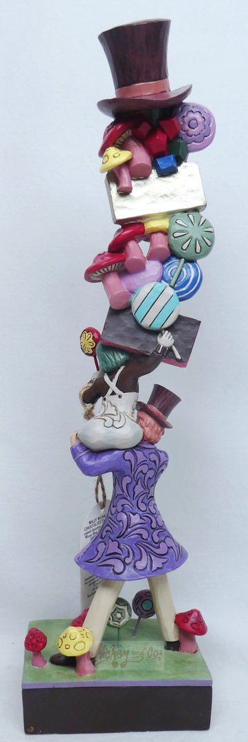 Enesco Willy Wonka by Jim Shore: 6013724 Willy Wonka and Characters Stacked Figur