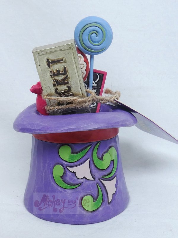 Enesco Willy Wonka by Jim Shore: 6013727 Willy Wonka Hat Mini Figur