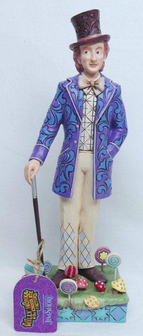 Enesco Willy Wonka by Jim Shore: 6013719 Willy Wonka with cane Figur