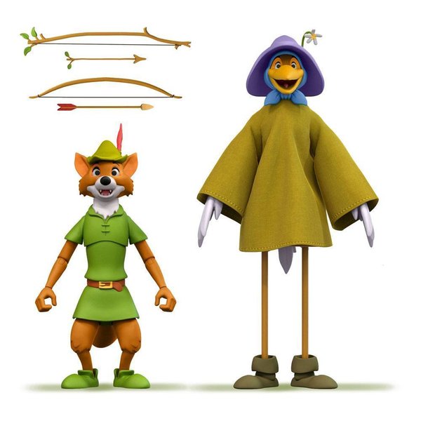 Super7 Robin Hood Disney Ultimates Actionfigur Robin Hood Stork Costume 18 cm