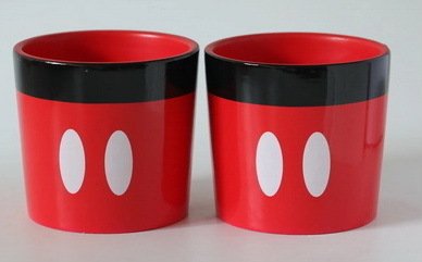 Disney Kurt S Adler Blumentopf: medium size : Mickey Mouse Icon