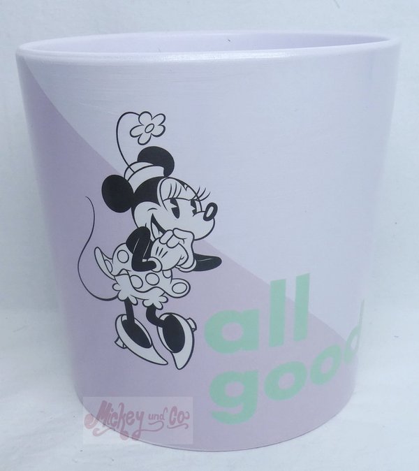 Disney Kurt S Adler Blumentopf: large size : Minnie Mouse all good