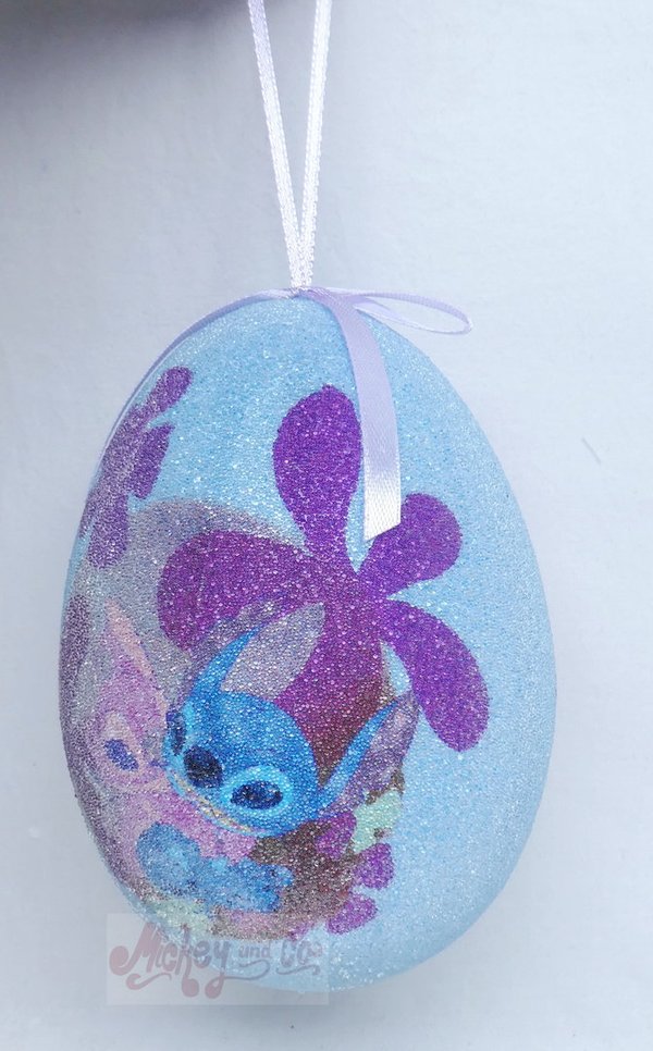 Disney Kurt S Adler Osterschmuck Easter Egg Eier Ostern Ostereier : Stitch und Angel