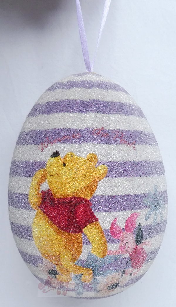 Disney Kurt S Adler Osterschmuck Easter Egg Eier Ostern Ostereier : Winnie Pooh Streifen