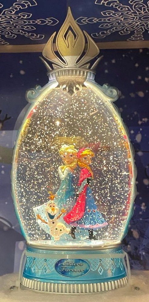 Disney Laterne mit Lichtspiel und Blower Frozen/ Eiskönigin : Elsa Anna Olaf