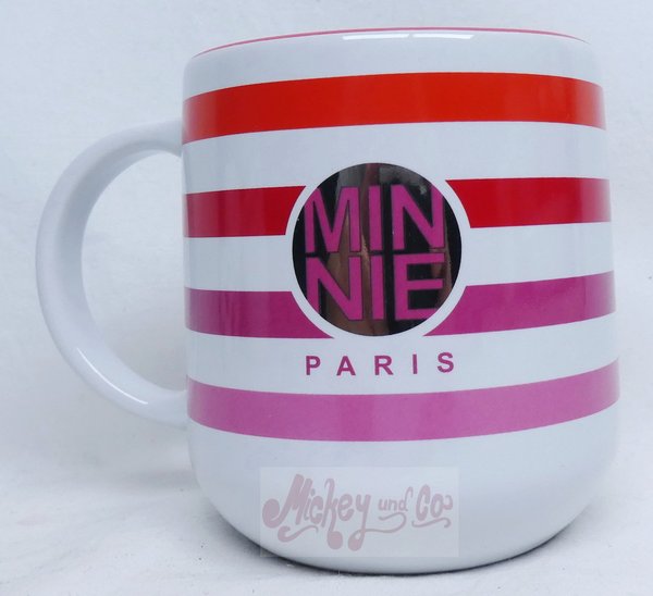 Disney Disneyland Paris Porzellan Minnie 2023 : MUG Tasse Pott Kaffeetasse groß